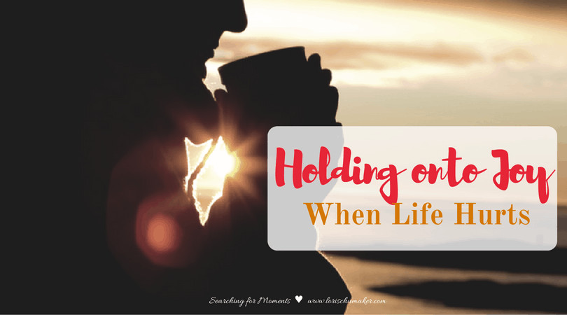 Sometimes the hurt is so deep and the problems so big, joy feels impossible. But is it? Holding onto Joy When Life Hurts will encourage you to let moments of joy fuel you forward and give you hope. -Lori Schumaker