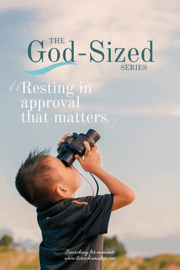 Seeking the approval of others? It's a never-ending game, isn't it? But, there's a better way. We can learn to enjoy the approval of God. Find out how in this wonderfully personal word today. 