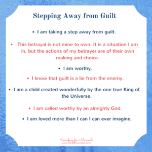 Affirmations of Truth over Guilt
