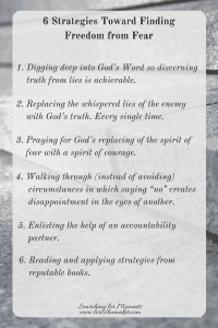 6 Strategies Toward Finding Freedom