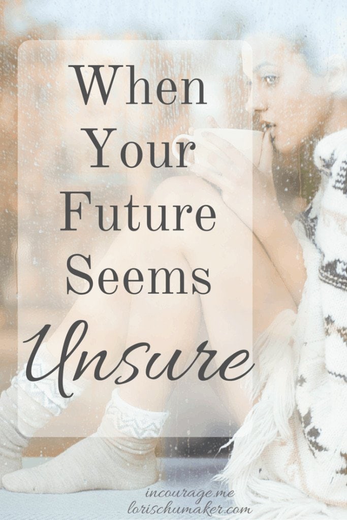 Often our dreams don't work out as we planned. But, maybe a different dream is waiting to be embraced. -When Your Future Seems Unsure