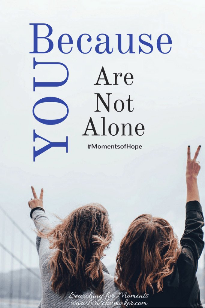 Unqualified. Unabel. Unlikely. Do those words find airtime in your mind when you set out to pursue your passions? Because You Are Not Alone #MomentsofHope - Lori Schumaker 