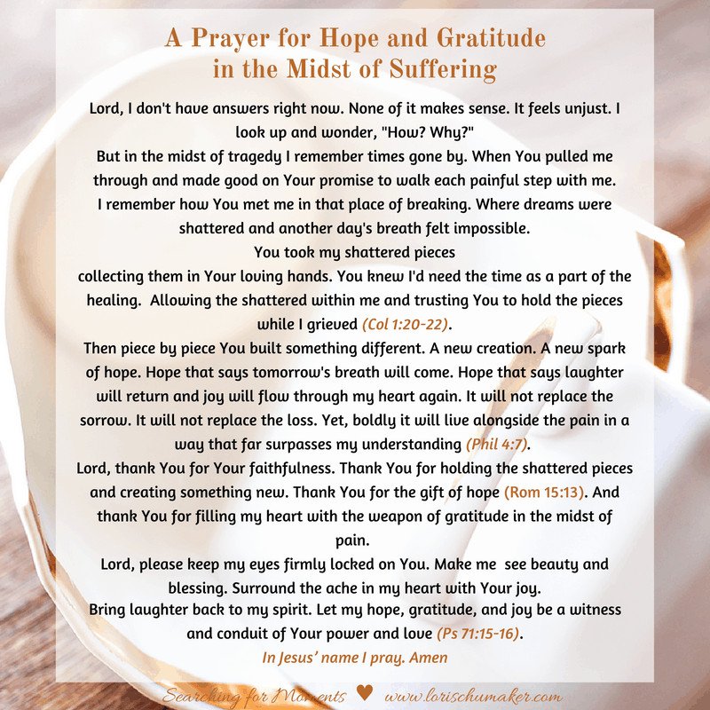 A Prayer for Hope and Gratitude in the Midst of Suffering {#MomentsofHope Link-Up}