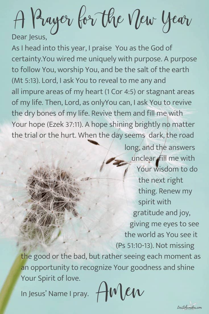 A New Years Devotion and Prayer for Your Best Year Yet!