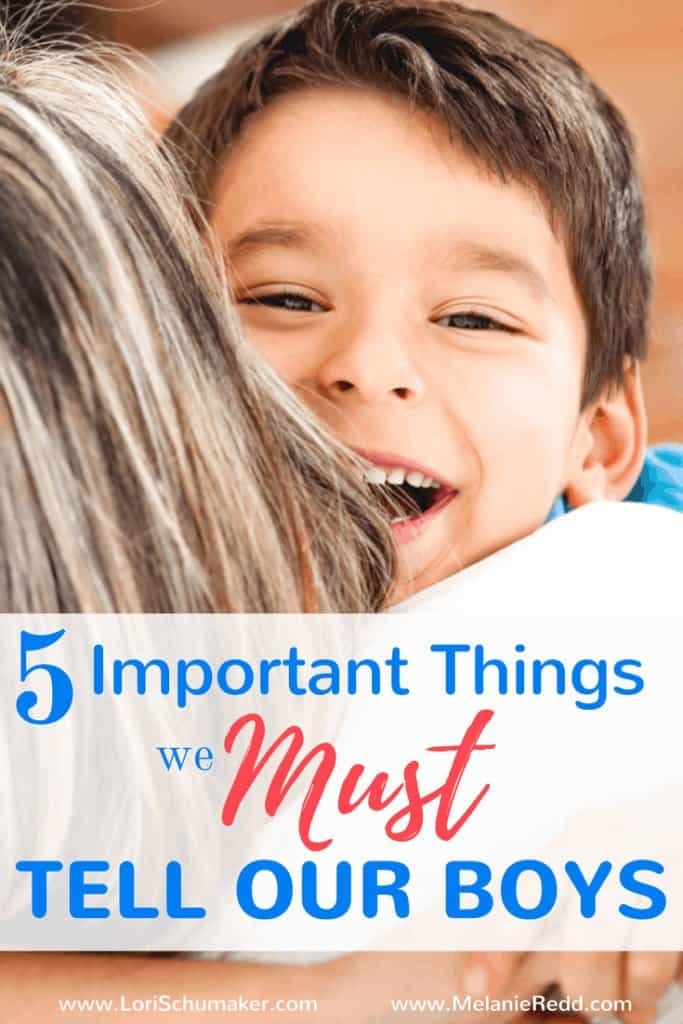 5 Important Things We Must Tell Our Boys | When it comes to raising boys, there is something wonderfully unique about a boy which means there are some pretty important things we need to make sure he knows along the way!