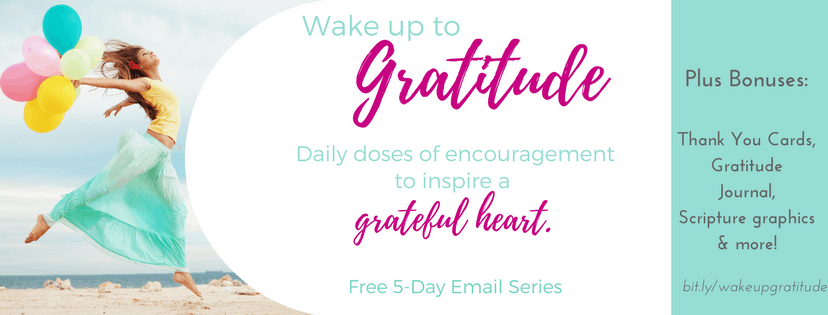 Who Could Use a Little Bit of Gratitude? Let's ditch the grumpiness and overwhelm and trade it for something better. Join us for a 5-Day Email Series #wakeupgratitude #gratitude #joy #hope