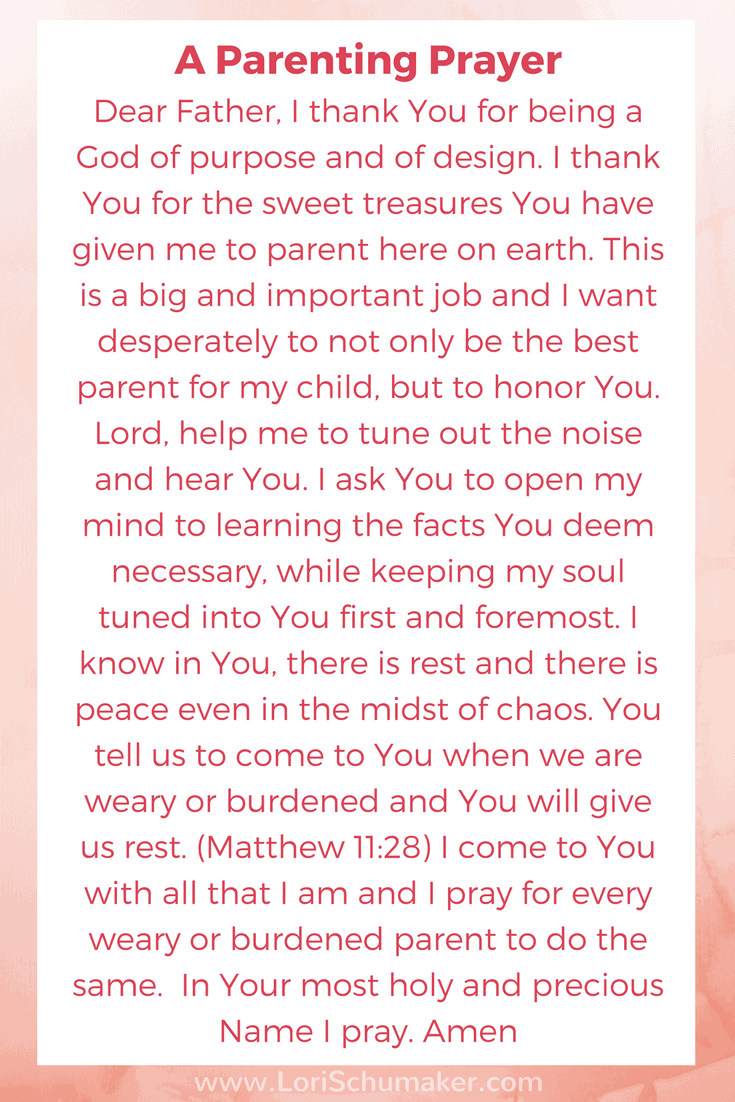 A Parenting Prayer |The One Parent Helpline You Need to Listen To | Do you find it overwhelming to listen to all the advice available today? Raising children is challenging, so how do we decide what to REALLY need to listen to? And how do we make sure we aren't missing the most important voice? #parentingadvice #prayer #parenting #raisingchildren #newmoms