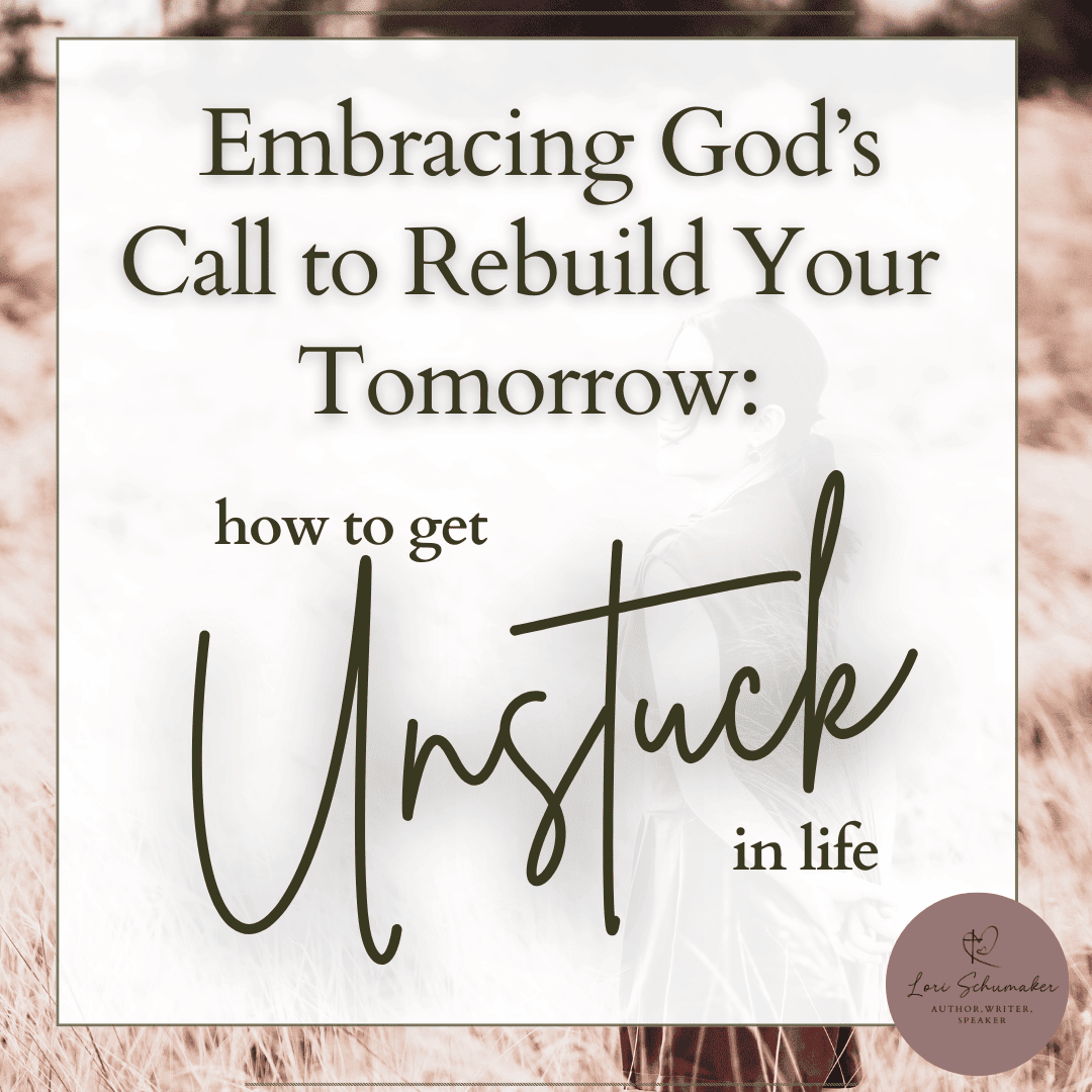 Learning how to get unstuck in life often feels like trying to push through quicksand. But friend, let me share some life-giving hope with you. It's not impossible. Using Scripture from Zecharia, we explore God's will for getting on with the rebuilding our lives! When you partner with Jesus healing is always possible and moving forward is part of His promise to you. Join us for the series about healing and moving forward from the hurts, betrayals, and rejections in life.