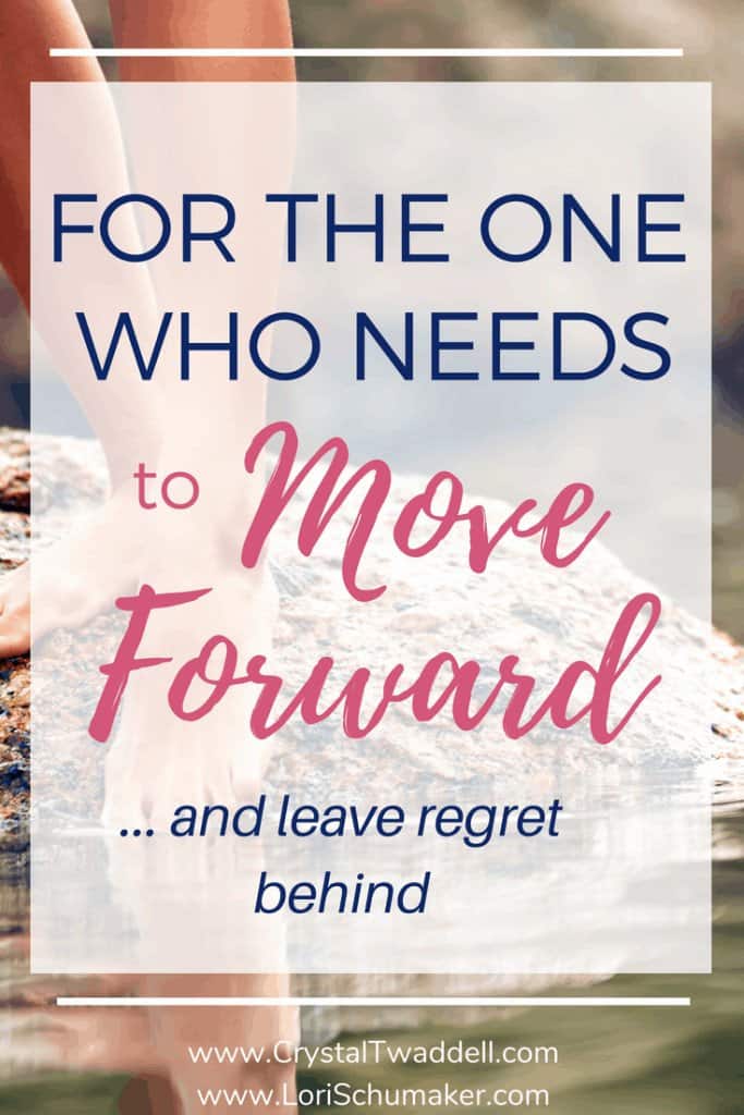 If regret is weighing you down and keeping you stuck, it's time to move forward | For the One Who Needs to #MoveForward and Leave #Regret Behind #Godslove #grace #freedom #brave