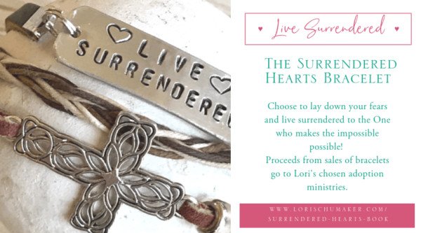 The Surrendered Heart Bracelet: Choose to Live Surrendered to the One who makes the Impossible Possible!