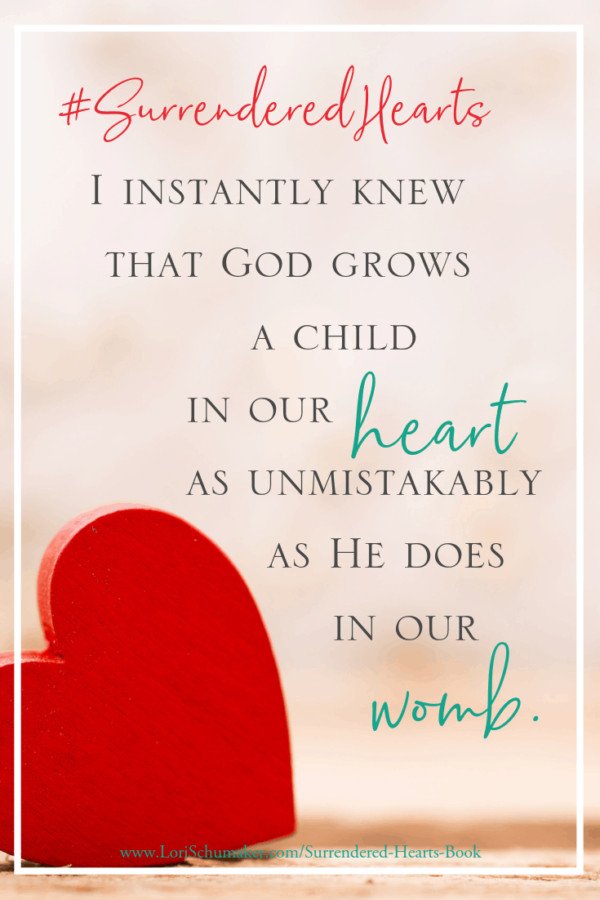 How do you know if adoption is right for you? Will I be able to love a child as though he or she were born from me?This book which is a true adoption story will encourage you to believe in the miracles the Lord will work in your heart and in your lives. | Love of Christ #SurrenderedHeartsBook #Godslove #ChristianAuthor #Adoption #NationalAdoptionMonth