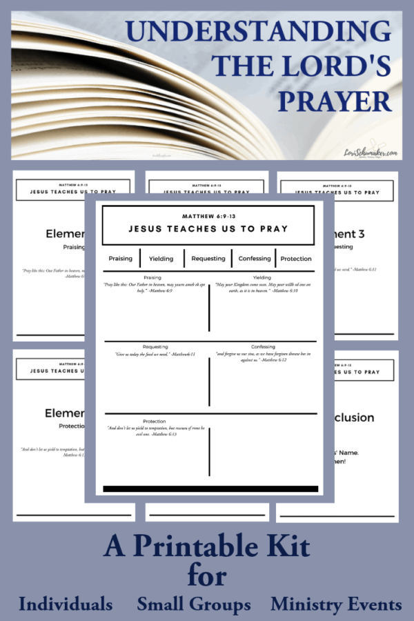 Do you or your ministry need a resource that helps you grasp the full meaning of the Lord's Prayer? This is a free practical and printable prayer resource for individuals and ministry leaders. It includes a detailed worksheet/journal page, descriptive insight and Biblical background, and 6 printable event station posters with easy set-up instructions. | The Lord's Prayer Meaning #lordsprayer #prayer #powerofprayer #hope #prayerresource #ministryresource #printablekit