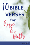Here are 10 of my personal favorite meaningful Bible verses on faith and hope. And because there is something beautiful and powerful in praying Scripture, I will also share a prayer incorporating each of these 10 Bible verses.#prayer #meaningfulbibleverses #bibleverses #hope #faith #versesonhope #versesonfaith