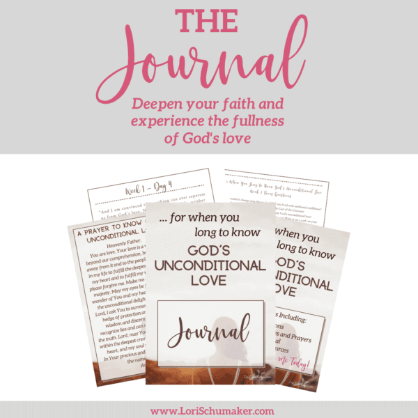 The Journal will help you deepen your faith and experience the fullness of God's unconditional love. A free supplement to the content provided in the original series. 