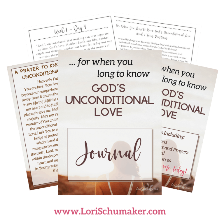 For When You Want to Know God’s Unconditional Love