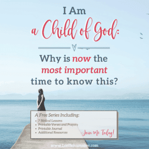 Can you say, "I am a child of God" and feel the power of that statement? Do the circumstances we currently face in our world leave you feeling unsteady? Fearful? Angry? There is not a better time to embrace God's love and live steady in His reflection. #godslove #iamachildofgod #hope #identityinchrist #prayer #bibleverses #journal #biblejournal