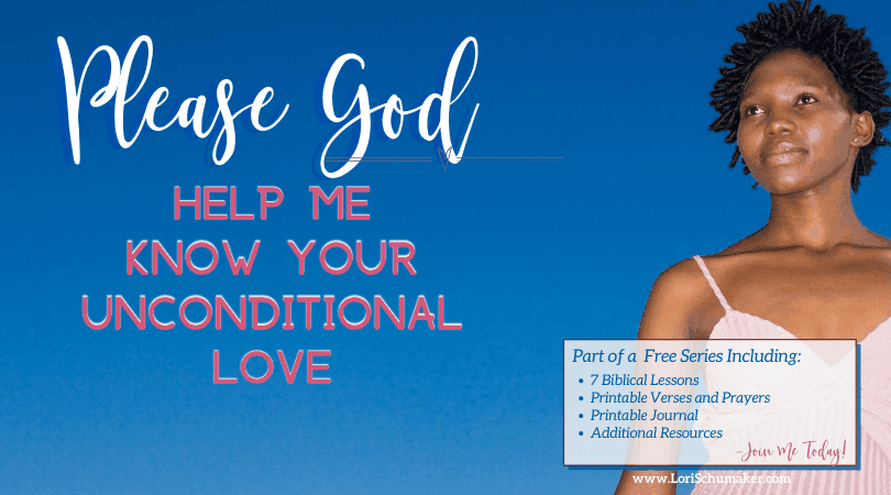 Please God, help me ... most of us have uttered those words a multitude of times. But have we asked Him to help us know Him? To grow in our faith? Our desire to read the Bible? To pray? Join me as we continue exploring God's unconditional love. Find my list of favorite books, Bible studies, groups, songs, podcasts, and other resources!