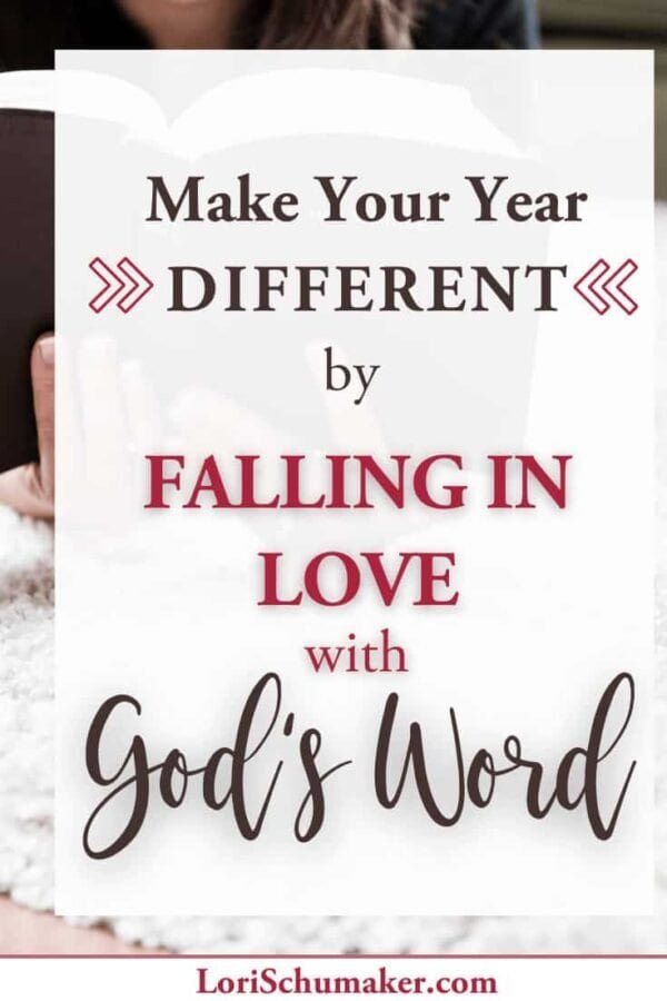 Make Your Year Different by Falling in Love With God's Word: God's Word is His love letter to us, His children. It is our compass and our hope. Would you like to fall in love with the Bible so that you can be more equipped to live differently? To apply God's Word and live with more hope, peace, and joy? Join me on the journey!