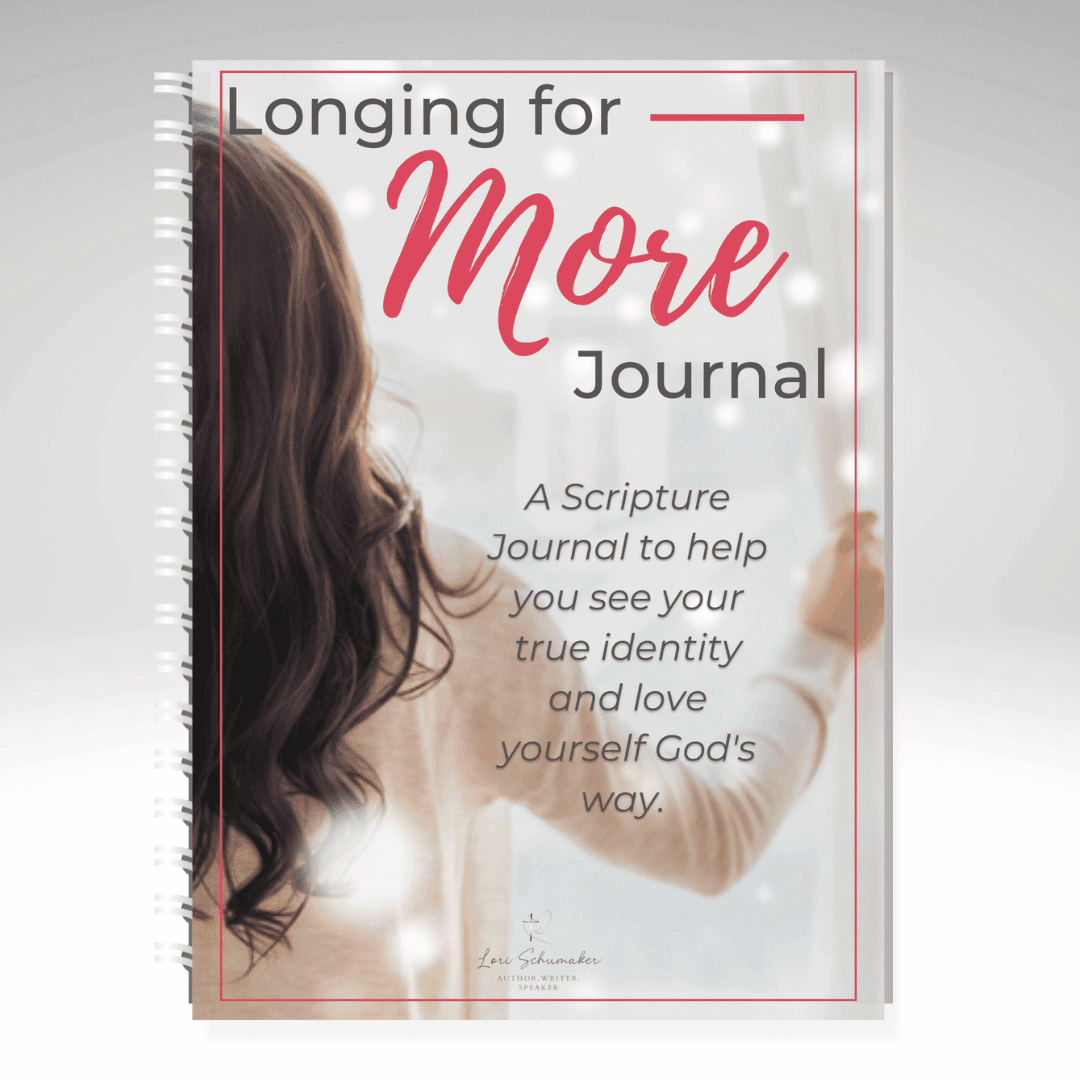 Longing for More Than the World can Offer Scripture Journal by Lori Schumaker