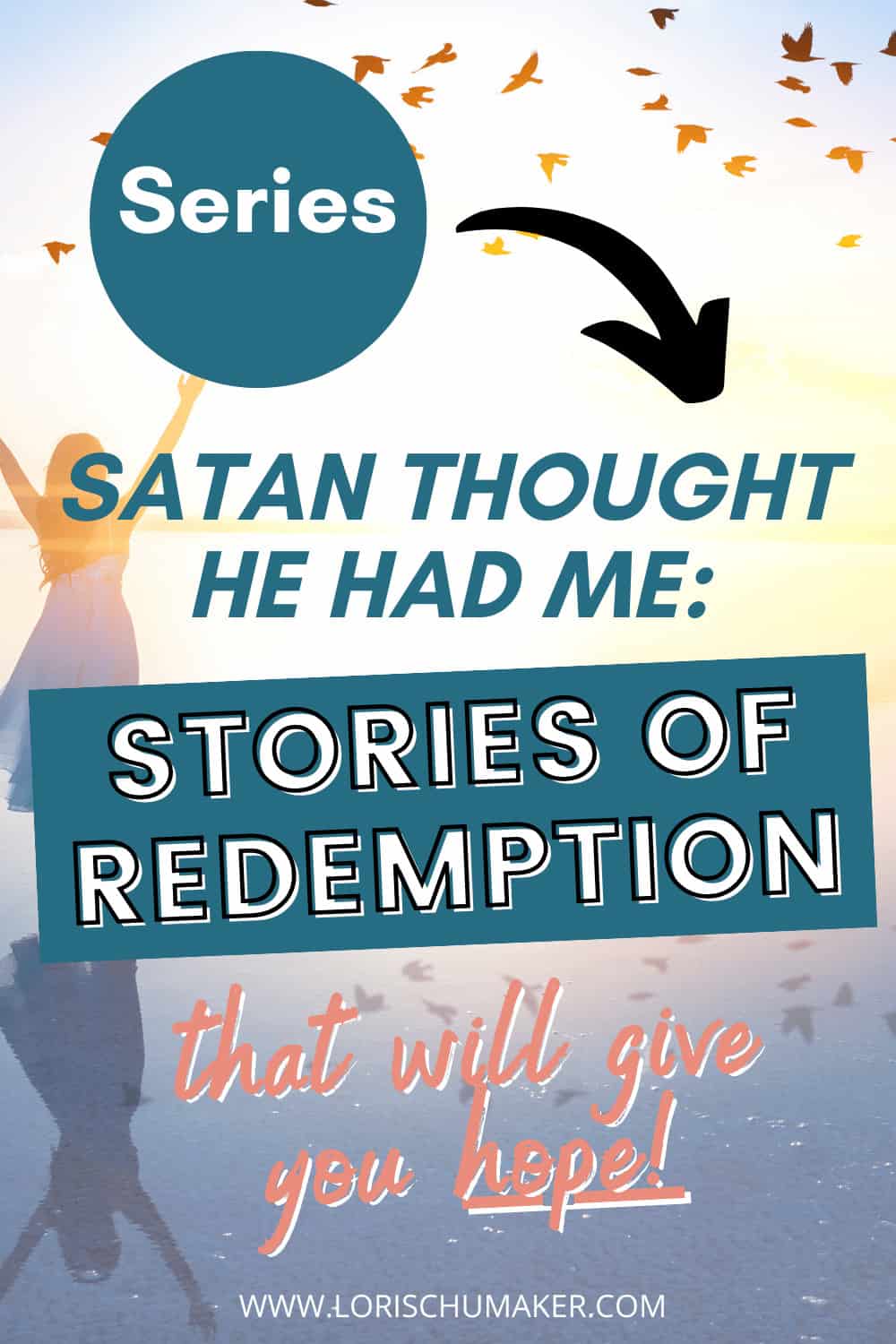 Hear stories of redemption that will inspire hope in you. They will show you how you can overcome the darkest, most painful parts of life through the redemption found in Christ. Read and join women sharing their most difficult seasons of life so that you may find hope and someday share your story to help others!