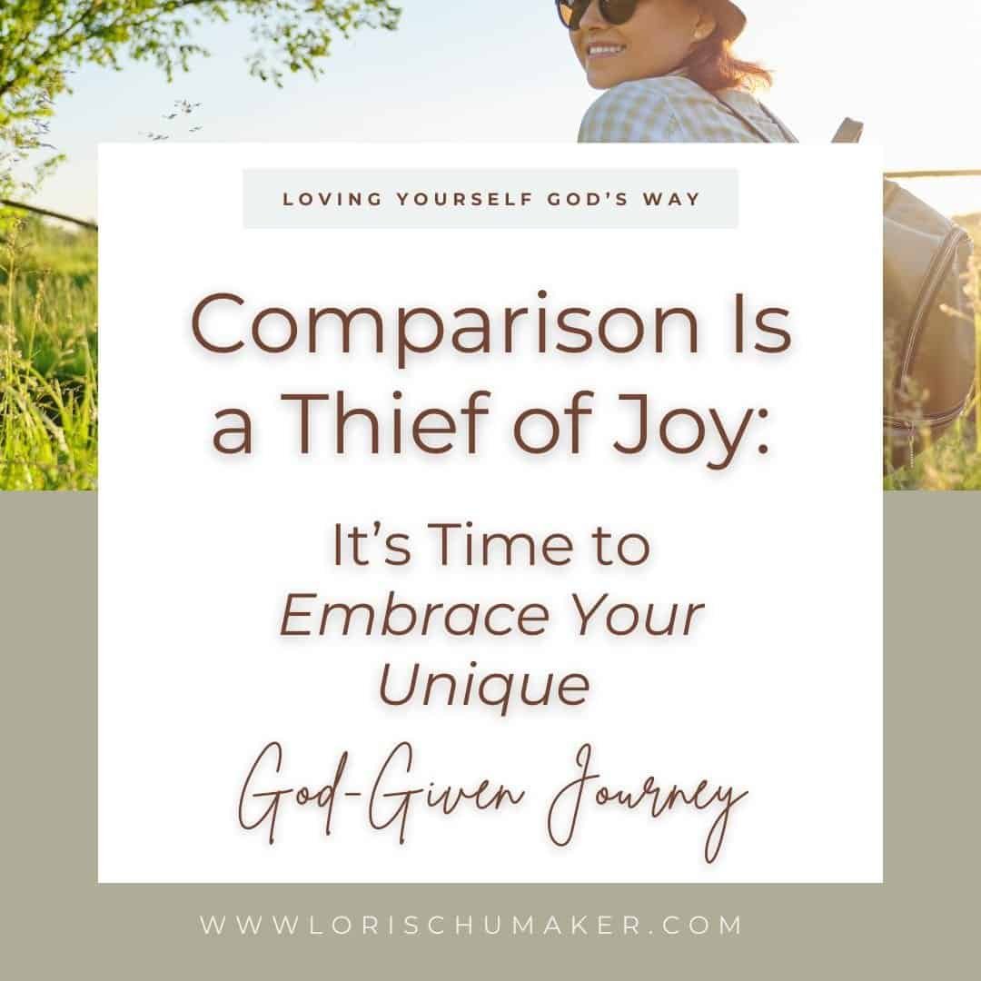 Explore why comparison is a thief of joy and learn how embracing your unique God-given journey can lead to lasting happiness and fulfillment. Turn to these Bible verses as resources as well as a list of critical strategies to help you break free of the shackles unhelpful comparison has placed on your life.