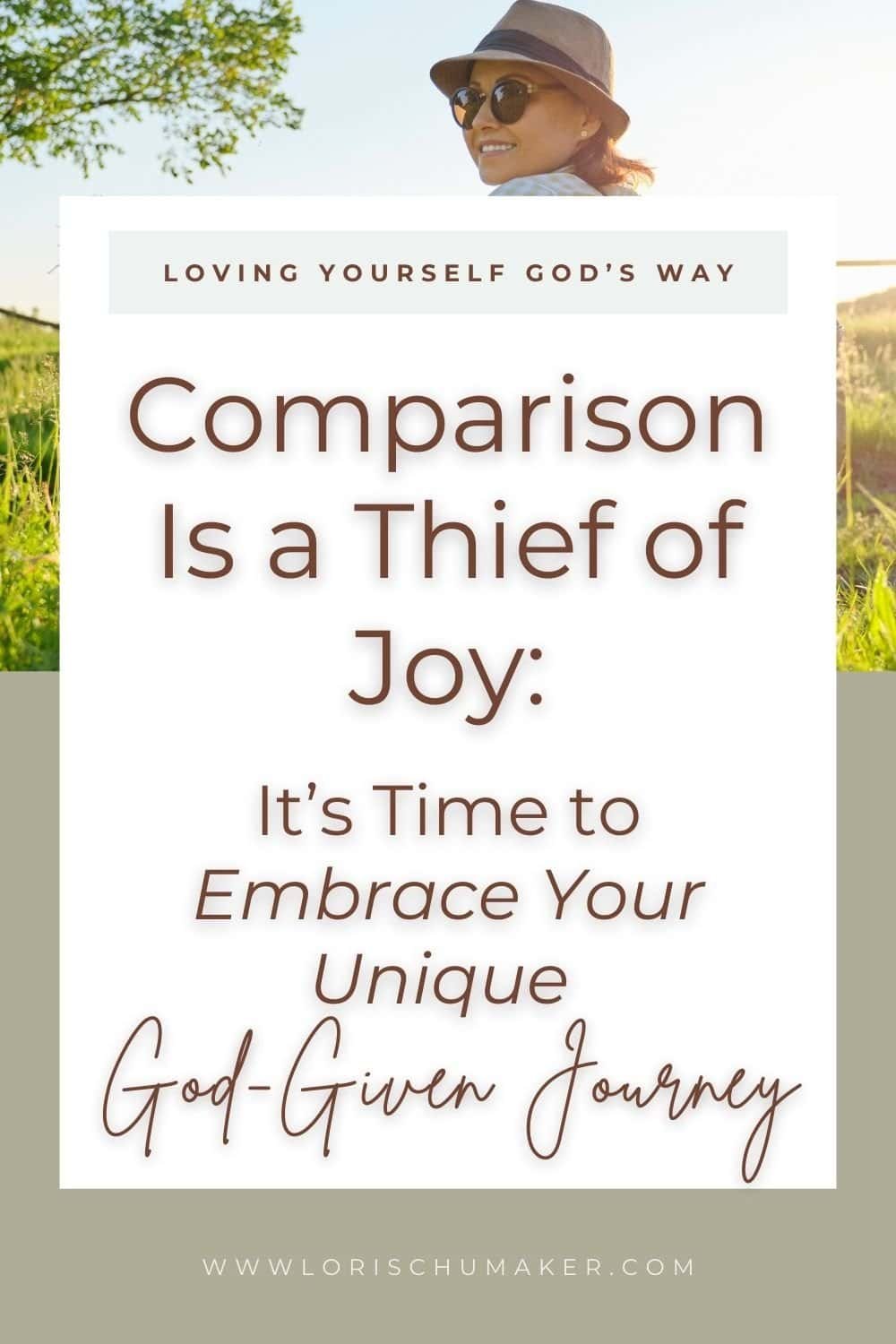 Explore why comparison is a thief of joy and learn how embracing your unique God-given journey can lead to lasting happiness and fulfillment. Turn to these Bible verses as resources as well as a list of critical strategies to help you break free of the shackles unhelpful comparison has placed on your life.  
