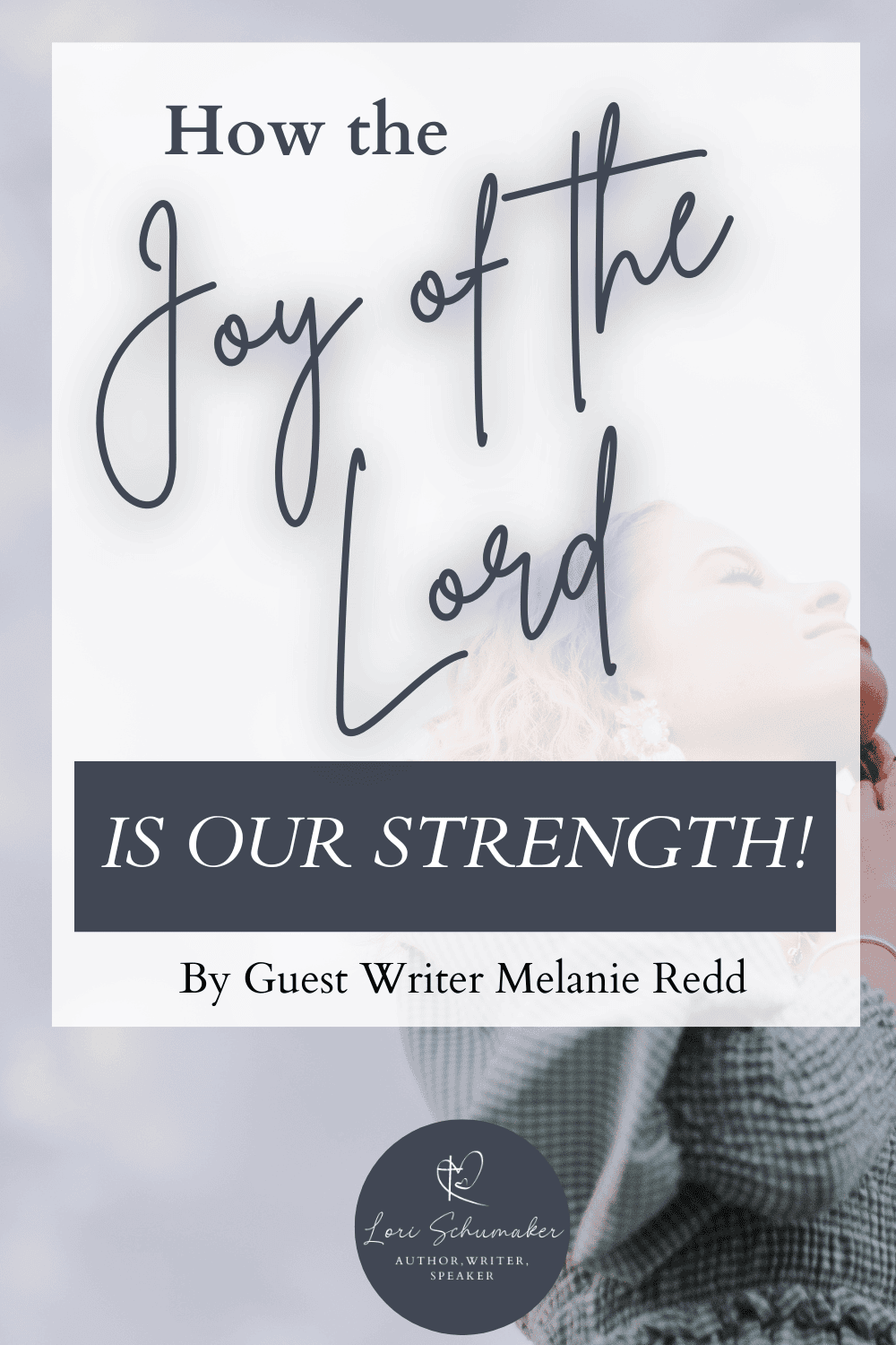 When we truly grasp that the joy of the Lord is our strength, we discover it's not just a nice Bible phrase—it's a life-changing reality that works regardless of what we're facing!

Welcome back to our Fruits of the Spirit series with our wonderful guest writer Melanie Redd exploring joy. After diving into love in our previous post, we're now looking at joy—that incredible gift that changes everything about how we see our circumstances, walk through this life, and walk with Jesus.