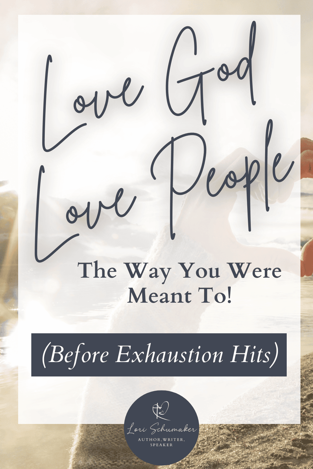 Stop the cycle of exhaustion in trying to love others. Learn the authentic way to love God love people, with practical insights and soul-deep wisdom for lasting change. Join us for the 9 Fruits of the Holy Spirit Series!