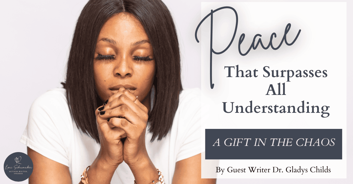 The peace that surpasses all understanding is exactly what we need when life feels like it's spinning out of control! When we grab hold of God's peace, the kind that surpasses all understanding, we discover God's supernatural gift that makes absolutely no sense to the world around us.