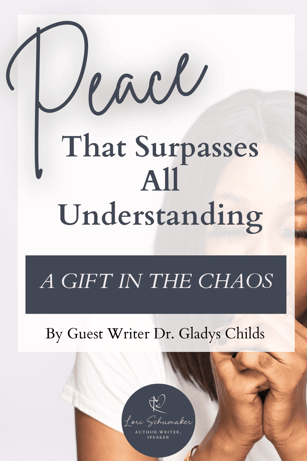 The peace that surpasses all understanding is exactly what we need when life feels like it's spinning out of control! When we grab hold of God's peace, the kind that surpasses all understanding, we discover God's supernatural gift that makes absolutely no sense to the world around us.