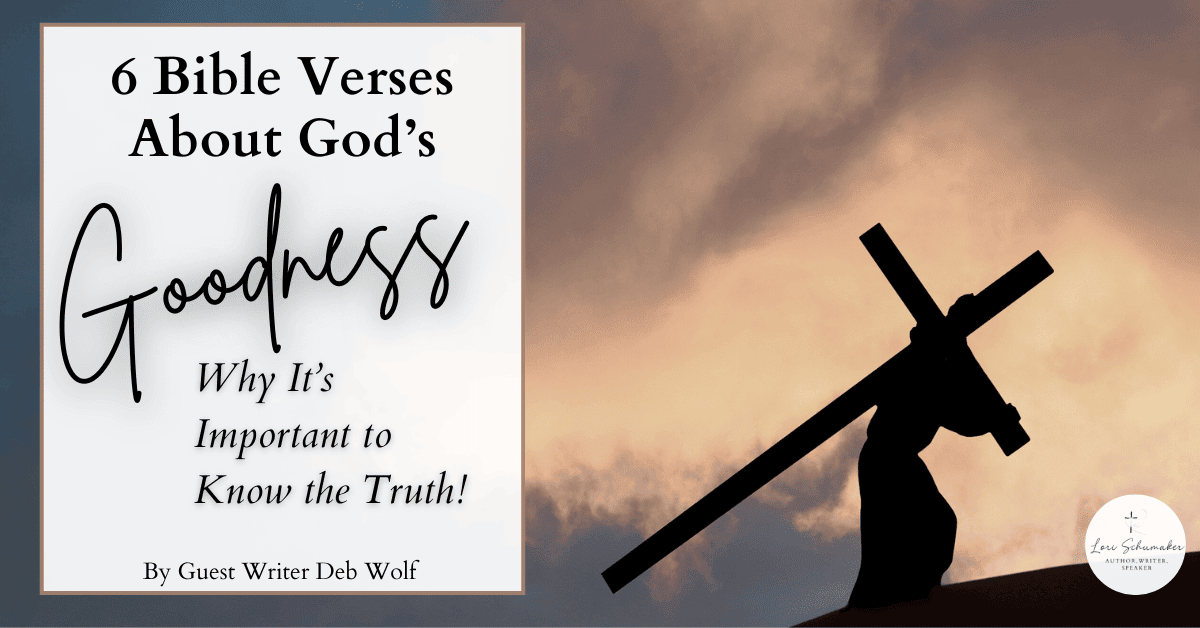 Have you ever desperately needed to remember that God is good? Bible verses about God's goodness become treasures we cling to when life falls apart around us – when the diagnosis comes, when relationships fracture, or when we're simply exhausted by trying to be "good enough" on our own. In this seventh post exploring the 9 fruits of the Holy Spirit, our guest writer, Deb Wolf of Counting My Blessings, invites us into her journey with the beautiful vulnerability anyone who knows her is familiar with. Deb walks us through the Old and New Testaments to show us God's heart and His goodness that can naturally flow through us when His Spirit lives within us. Join us for this post, prayer, and the entire series about the 9 Fruits of the Holy Spirit