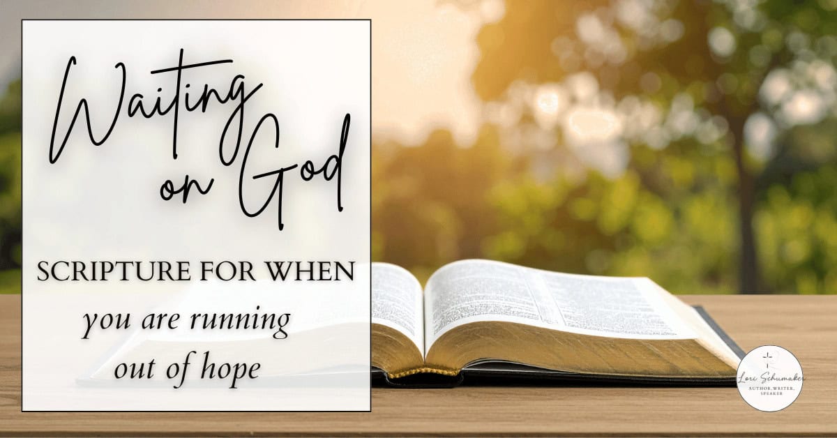 Running out of hope in a long wait? Waiting on God scripture from Acts 4 holds a 40-year miracle with your name on it. God has not forgotten your miracle. Read more at lorischumaker.com