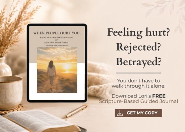 A free 7-day Scripture-based journal for women healing from rejection and betrayal. Process the pain, release what you're owed, and move forward with hope.