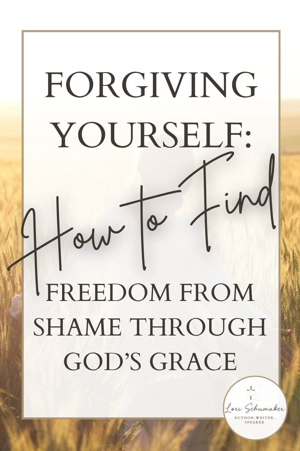 You may find forgiving yourself the most difficult aspect of forgiveness. This post will share God's Truth through His grace and a Biblical lens to help you let go and heal.