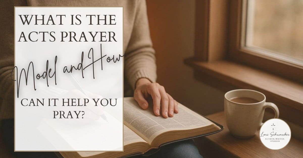 The ACTS prayer model helps you pray with confidence and boldness, even if you aren&rsquo;t sure how to pray.